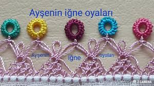 Yeni Igne Oyasi Modeli Ucgen Halkali Igne Oyasi Anlatimli Yapilisi Oya Boncuk Oya Ornekleri