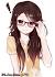 Tomboy Anime Girl With Black Hair And Brown Eyes