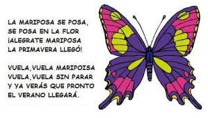 Recursos Y Actividades Para Educacion Infantil Poesias Y Adivinanzas De Mariposas Poemas Infantiles Poesia Para Ninos Poesias Infantiles