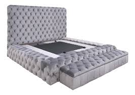 From a bed that you sink into, to a bed that offers great support, to a bed with convenient storage options, everyone has something different that they're looking for. Diamond Tufted Oversized Bed With Storage Bench And Ottoman Beds Headboards Home Living Vadel Com