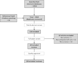 Flow Chart Demonstrating The Screening Process Of Papers In