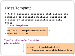 Exception Handling And Templates