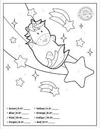 Lol dolls coloring pages lol surprise dolls coloring pages free printable coloring page. Unicorn Color By Number Subtraction Coloring Pages