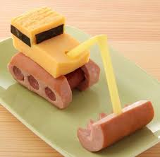 Excavator Lunch Fun Family Crafts Food Humor Food Creative Food