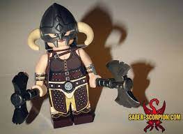 Dunno About You Guys But I Always Roll A Female Dragonborn Http Saber Scorpion Com Lego Minifig Minifigures Female Dragonborn Lego Castle Lego Creations