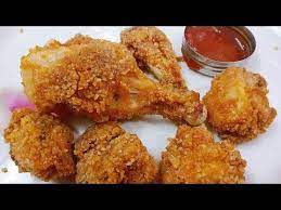 Kfc Style Crispy Fried Chicken Recipe Kfc Chicken Popcorn How To Make Spicy Kfc Fried Chicken Youtub Crispy Fried Chicken Snack Recipes Chicken Recipes