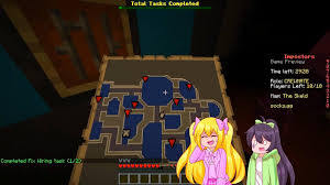Play as the imposter or a crewmate. Inquisitormaster The Squad Plays Minecraft Among Us Facebook