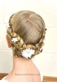 Dutch Braided Baptism Hairstyle From Babesinhairland Com Baptism Lds Mormon Braids Dutchbraids Hair Dut Braided Hairstyles Cool Braids Two French Braids