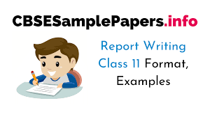 It is the basic facts of a story that is currently happening or that just happened. Report Writing For Class 11 Format Examples Topics Samples Types