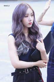 Pin By Erica Lee On Sinb Gfriend Kpop Hair Color Pale Skin Kpop Hair