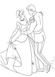The coloring page here features the entire cast of the film 'frozen'. Cinderella And Prince Charming Dance In Cinderella Coloring Page Download Print Online Coloring Pages For Free Color Nimbus