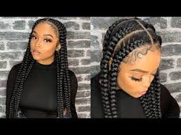 Five strands of purple cords are braided as the bead bracelet patterns shown below. A Few Weeks Ago We Created A Short Gallery For Pop Smoke Braids On Instagram And It Had Great Enga Braided Hairstyles Long Hair Wigs Front Lace Wigs Human Hair