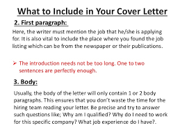 Cover letters should be one page or less in length (250 to 400 words) and succinctly highlight your achievements. Cover Letter Guidelines