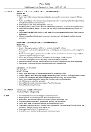 drafting technician resume samples