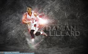 More Like Damian Lillard Wallpaper By Sanoinoi Damian Lillard Wallpaper Trail Blazers