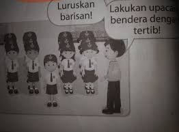 Definisi kalimat perintah menurut kbbi atau kamus besar bahasa indonesia yaitu kalimat yang mengandung intonasi dan juga makna perintah. Tematik Terpadu Kelas 2 Tema 1 Subtema 3 Hidup Rukun Di Sekolah Didied Com