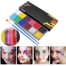 Kids love to paint and will be so excited to paint their photographing body paint art; Import Body Paint 12 Color Face Painting Diy Body Tattoo Paint Oil Painting Art Halloween Party Fancy Beauty Makeup Face Painting Tool From China Find Fob Prices Tradewheel Com