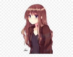 Now don't get yourself into a tizzy. Anime Girl With Brown Hair Png Transparent Free Transparent Png Images Pngaaa Com