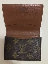 Yoogi's closet specializes in louis vuitton's iconic collection (neverfull, speedy, alma, petite malle, noe, twist, and capucines. Louis Vuitton Business Card Holder Luxury Bags Wallets On Carousell