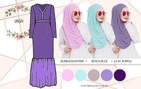 Warna pakaian yang dipakai setiap hari memberikan keterampilan yang menarik. Eyelash Scarf Tips Padanan Warna Tudung Yang Facebook