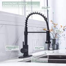 6 inch center kitchen faucet with sprayer. Kitchen Faucet With Drop Down Sprayer Louellab