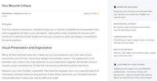 Resume help's cover letter builder makes it easy to quickly put together custom cover letters that match the look of your resume. Resume Rewiev Online Free Resume Critique Resumes Bot