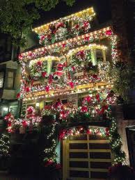 Decorated House On Castro Street San Francisco Christmas Lights Outdoor Christmas Christmas Magic