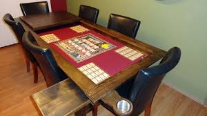 Do You Need A Gaming Table To Play Games Once You Play On One You Will Love The Table Games Table Old Wood Table