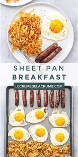 Sheet Pan Breakfast Sheet Pan Recipes Sheet Pan Dinners Breakfast Sausage Links
