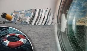 can a cruise ship capsize or sink