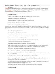 Osiloskop adalah alat ukur elektronika yang berfungsi memproyeksikan bentuk sinyal listrik agar dapat dilihat dan dipelajari. Kegunaan Dan Cara Kerja Osiloskop