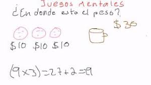 Enigmas acertijos desafíos juegos de matemáticas juegos mentales acertijos matematicos resueltos juegos actividades cognitivas actividades para primaria trucos matematicos pesando mascotas la consigna de este juego es, conociendo el resultado de las tres primeras pesadas, encontrar el peso de cada una de las mascotas y en consecuencia, el. Juegos Mentales En Donde Esta El Peso Youtube