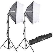 Neewer 700w 5500k Photography Studio Softbox Lighting Kit 224x24 Inches 60x60 Centimeters Softbox Diffuser 285w Softbox Lighting Kit Softbox Lighting Softbox