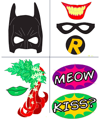 Birthday Free Printable Photo Booth Props Template Batman Party With Free Photobooth Mask Prop Printables Pretty Prudent Batman Party Batman Party Supplies Batman Birthday