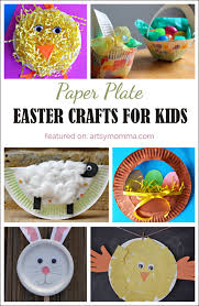 10 Fun Paper Plate Easter Crafts For Kids Easter Crafts For Kids Easter Crafts Easter Crafts Kids School