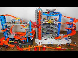 Super Epic Hot Wheels Super Ultimate Garage Vs City Ultimate Garage Shark Gorilla Plane Elevator Youtube Paper Crafts Diy Kids Hot Wheels Garage Hot Wheels