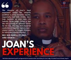 Joan Anthony for Judge