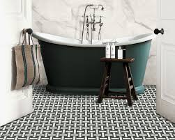 Bathroom ideas shower ideas tile ideas. Small Bathroom Flooring Ideas From Bold Colours And Striking Patterns To Soothing Neutrals And More Homes Gardens