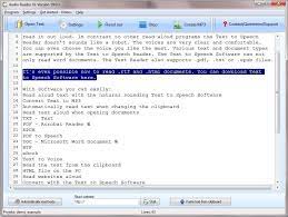 Text to speech software is popular in business environments, with employees using it to improve their productivity. Top Text To Speech Free Download