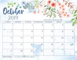 Anyway, i discovered yesterday that tuesday october 22 is going to be a public holiday this year in japan, due to the emperor. Sharon Gore On Twitter Free Printable October 2019 Floral Calendar With Holidays October2019calendar Octobercalendar Octoberfloralcalendar 2019calendar Printablecalendar Blankcalendar Calendar Wikicalendar Sharongore Floralcalendar Https