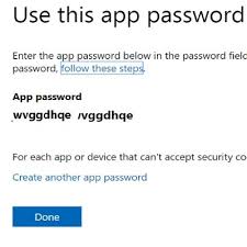 There's a limit of 40 passwords per user. Get A Microsoft App Password Cyn Mackley