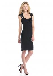 Rm Richards Rhinestone Embellished Cocktail Dress Belk Com Embellished Cocktail Dress Dresses Little Black Dress
