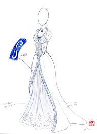 Wedding Dress Sketches 3 By Winter Fall Fashion Design Sketches Dress Sketches Wedding Dress Sketches