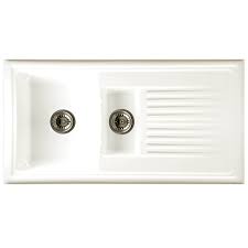 Cream ceramic kitchen sink are very essential for every type of kitchen and can be used for countless numbers of purposes starting from cleaning the broad collection of cream ceramic kitchen sink at alibaba.com is available in distinct shapes, sizes, designs and material quality for you to choose from. Reginox 1 5 Bowl White Ceramic Reversible Kitchen Sink Waste Rl301cw