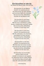 Elke Braunling Ein Bisschen So Wie Du Ein Bisschen So Wie Du Ein Gedicht Fur Mama Papa Oma Und Opa Ein Biss Spruche Fur Oma Muttertag Gedicht Oma Und Opa
