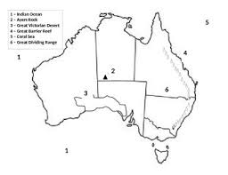 It's the smallest continent in the world in the context of. Australia Physical Map With Answers By Worth Every Penny Tpt