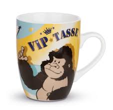 Spruch Kaffee Becher Tasse Porzellan Gorilla Vip Tasse Becher Tassen Porzellan Tasse Tassen