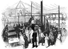 model soup kitchen in dublin, 1847