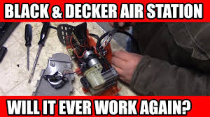 Black And Decker Air Station Asi500 Manual Black Decker Air Station Fix And Ultrasonic Cleaner Update Youtube