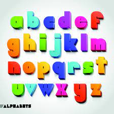 Surprised how fast the children will pick up to how to design 3d alphabet letter. Creative 3d Colored Alphabet Design Vector 01 Free Download